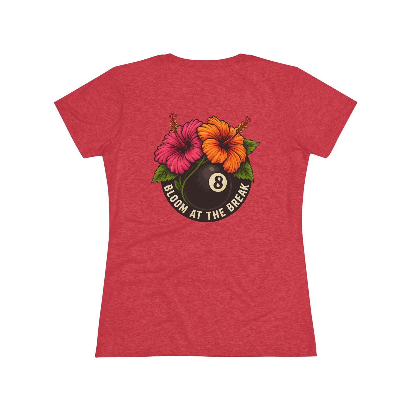 Bloom At The Break Next Level Women's Tri-Blend Tee