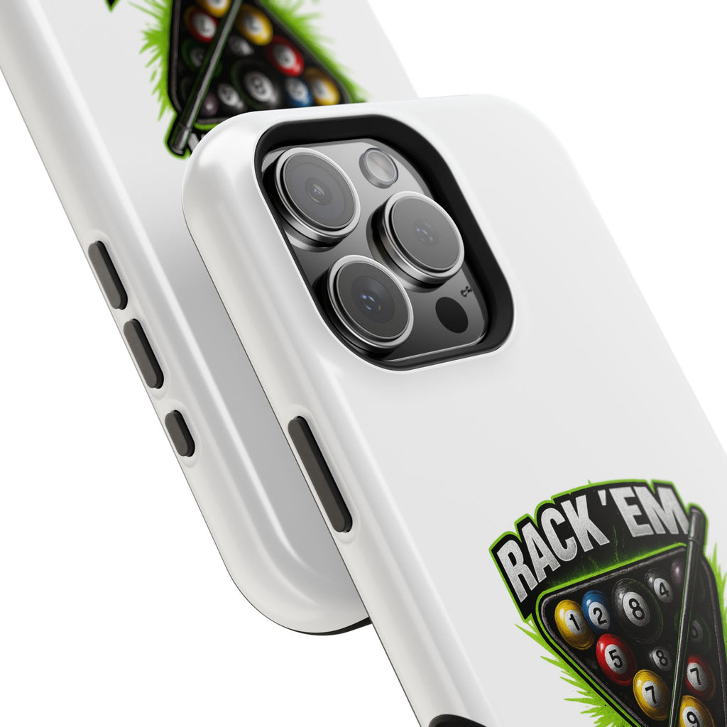 Magnetic Phone Case - Rack 'Em, I'll Wreck 'Em | Cool Custom Impact-Resistant Cases for Gamers & Pool Lovers, Perfect Gift for [...]