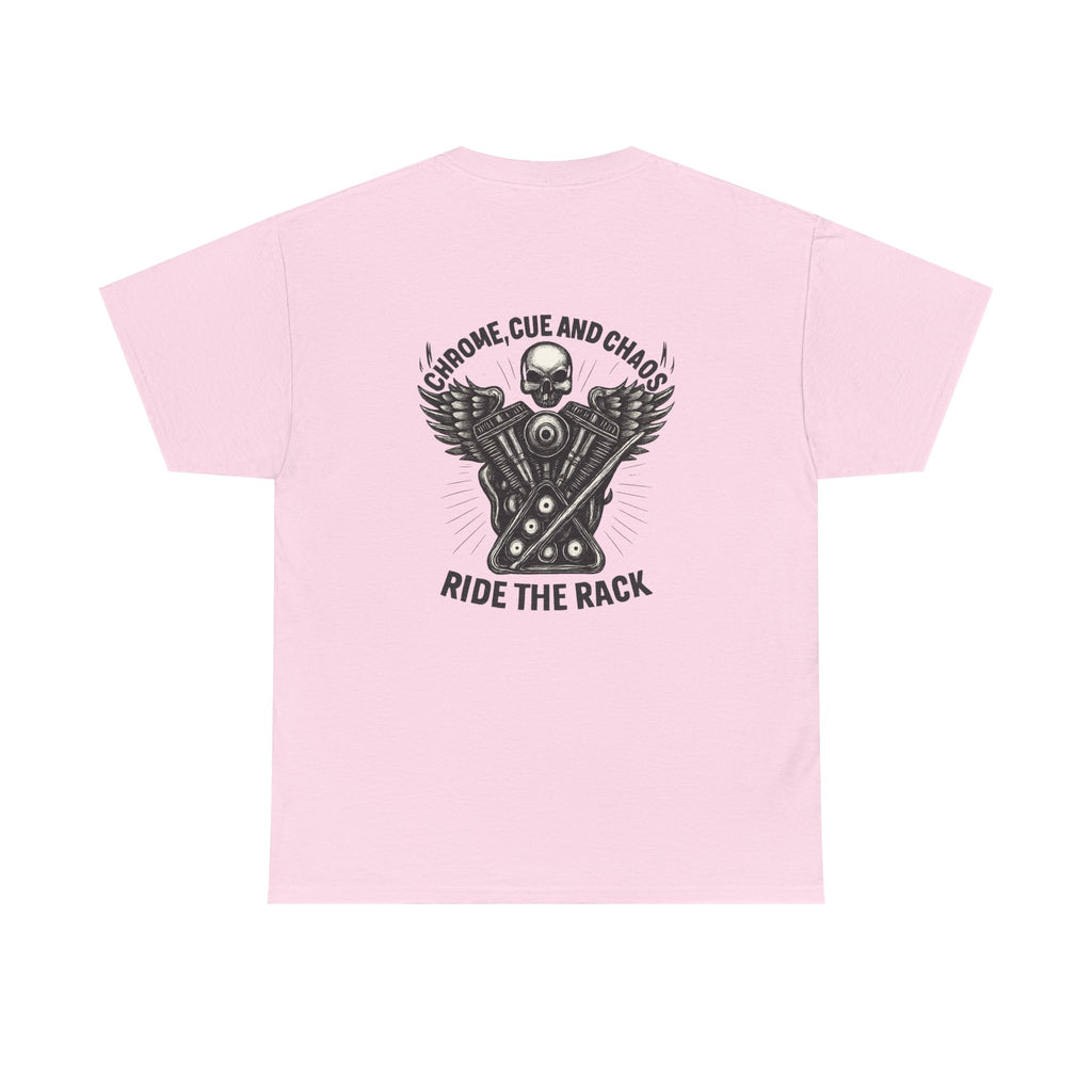 Chrome Cue Chaos Billiards Graphic Tee