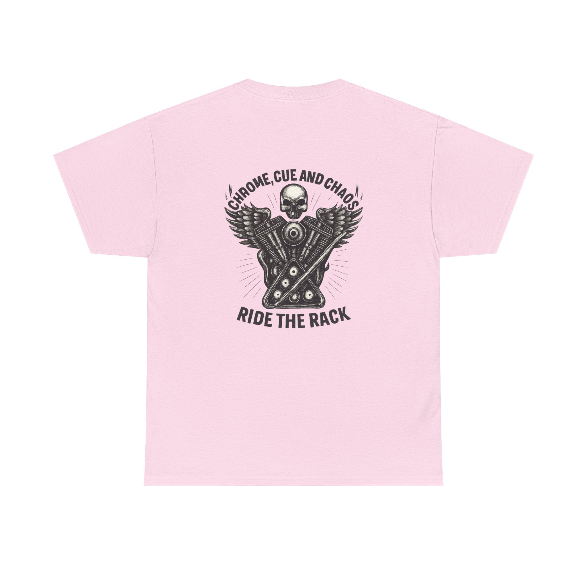 Chrome Cue Chaos Billiards Graphic Tee