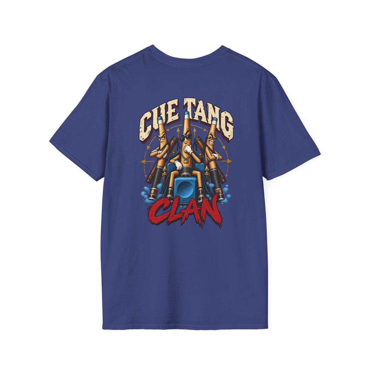 Cue Tang Clan Funny Pool & Billiards Graphic T-Shirt | Classic Series | CCS-CST-025