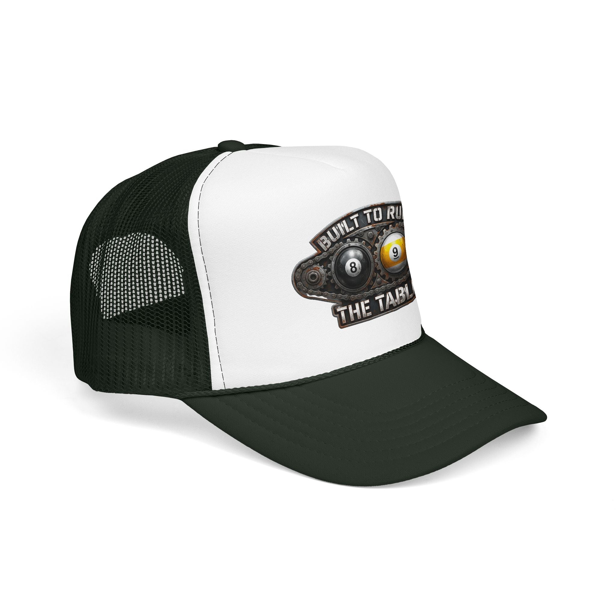 Built to Run the Table OTTO 39-165 Foam Trucker Hat – Billiards Snapback