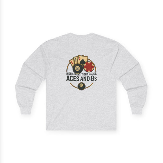 Aces and 8s Gildan Long Sleeve Tee