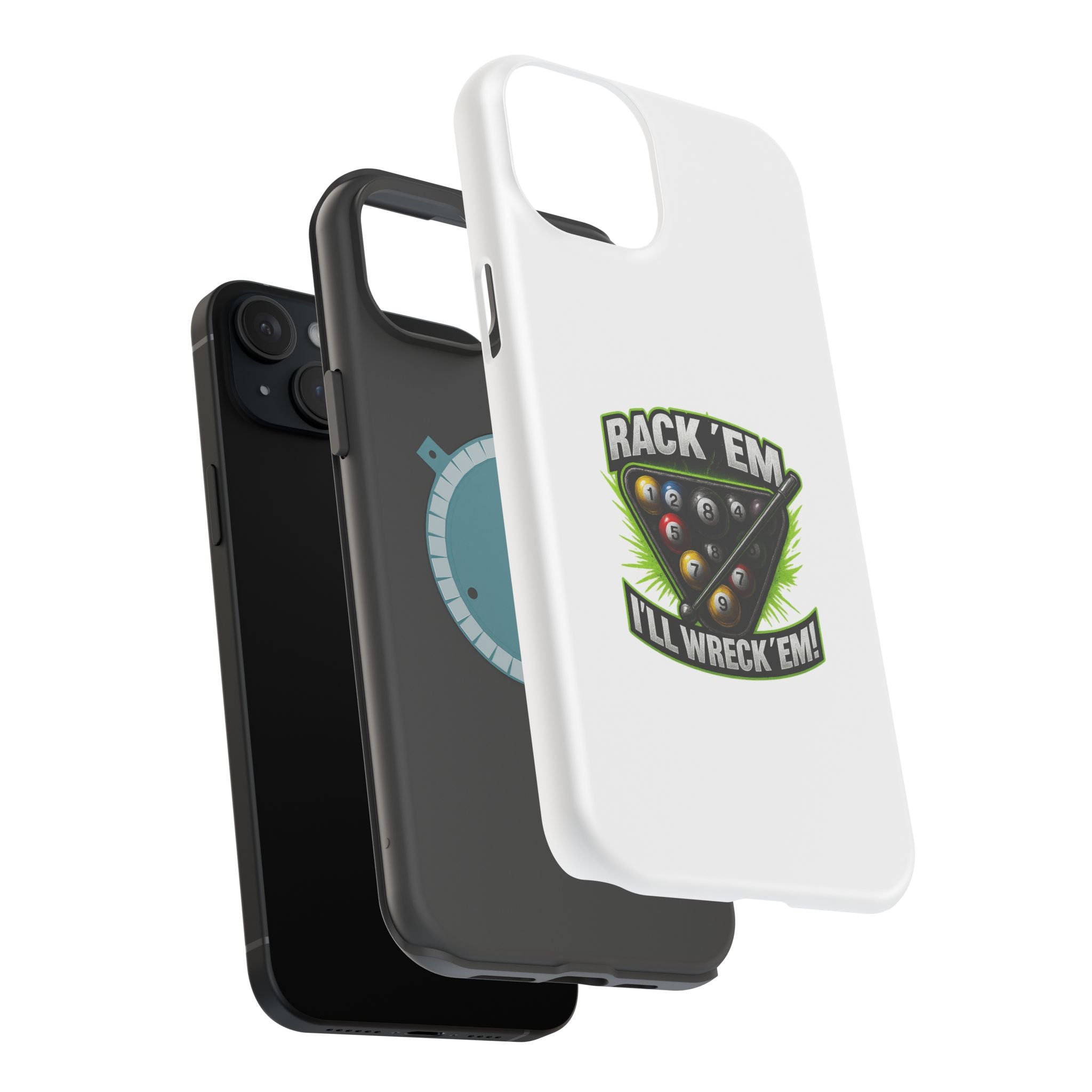 Magnetic Phone Case - Rack 'Em, I'll Wreck 'Em | Cool Custom Impact-Resistant Cases for Gamers & Pool Lovers, Perfect Gift for [...]