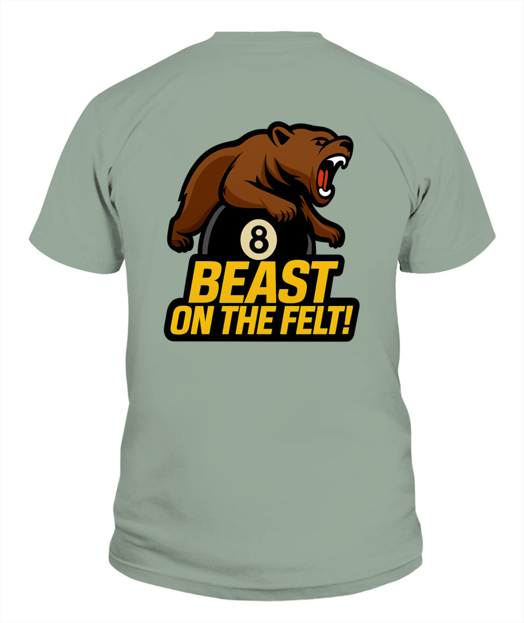 Beast On The Felt Comfort Colors Tshirt