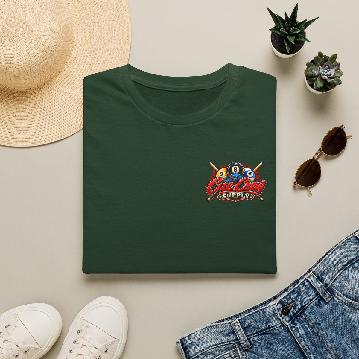 Cue Tang Clan Funny Pool & Billiards Graphic T-Shirt | Classic Series | CCS-CST-025