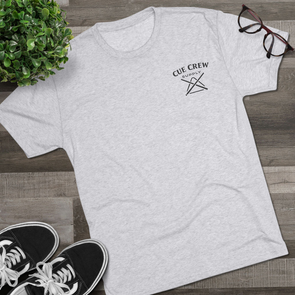 Leftovers Black Logo Chompers Next Level Tri-Blend Tee
