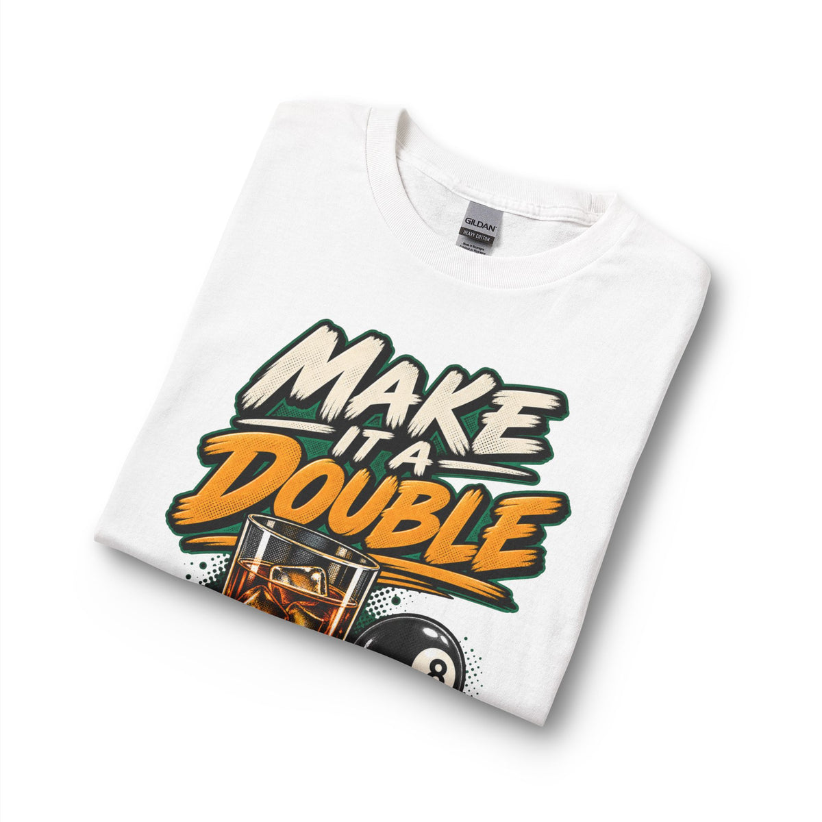 Make It a Double – Long Sleeve Billiards T-Shirt – CCS-ELST-001