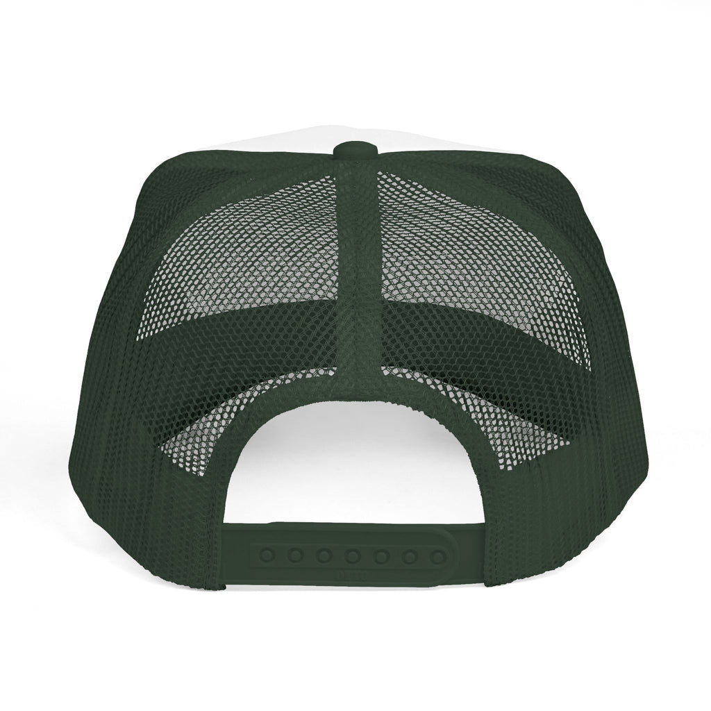 Cold Blooded Snake & 8 Ball 9 Ball Billiards Trucker Hat | OTTO 39-165 Foam Snapback Pool Player Cap
