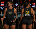 Rack ’Em, Bitch! Unisex Muscle Tank | Funny Pool Player Sleeveless Shirt | 8 Ball Billiards Gym Tank | Cue Crew Supply