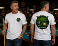 Venom Strike Pool Player T-Shirt | Snake 8 Ball & 9 Ball Billiards Graphic Tee | Front & Back Print | Cue Crew Supply