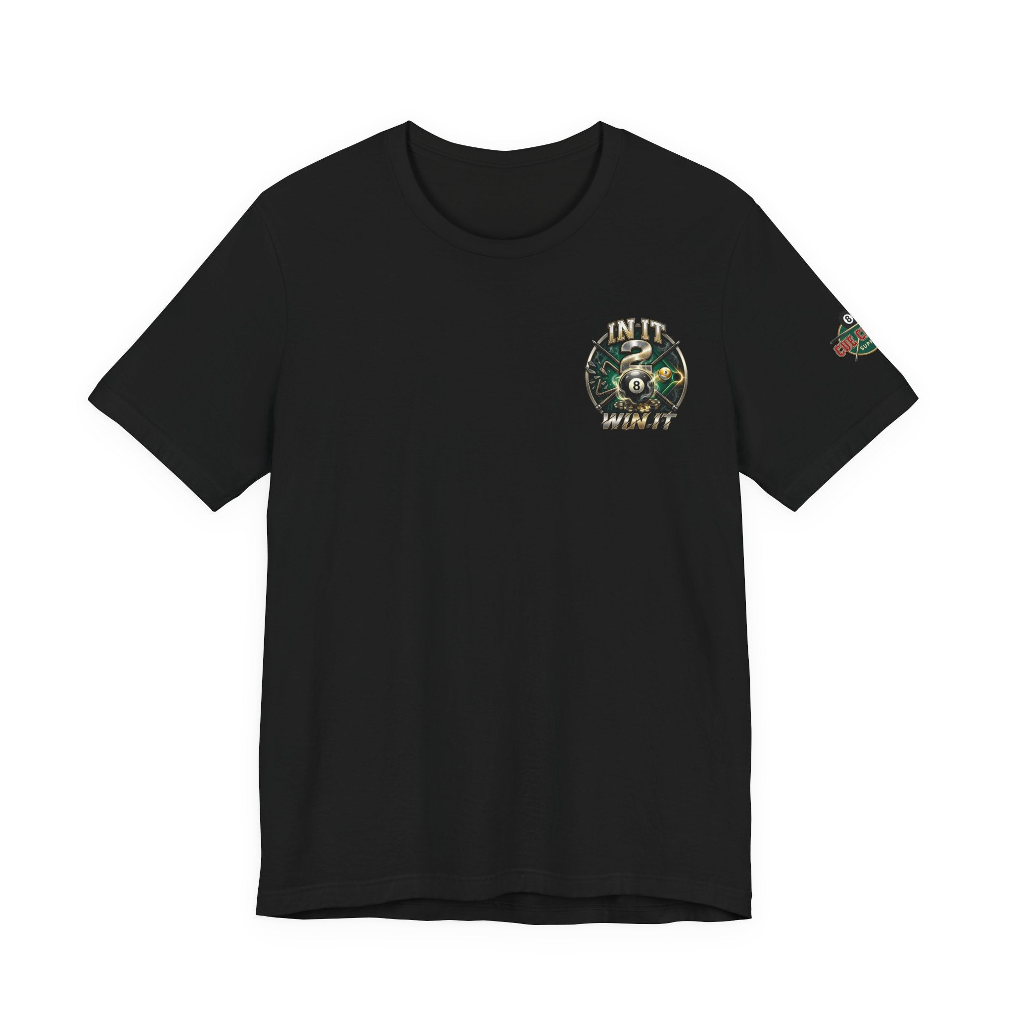 In It 2 Win It Pool Player T-Shirt | Lucky 8 Ball & 9 Ball Billiards Graphic Tee | Cue Crew Supply