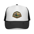 Side Bet Hustler Patriotic Billiards Trucker Hat – Pool Player Foam Snapback Cap | OTTO 39-165