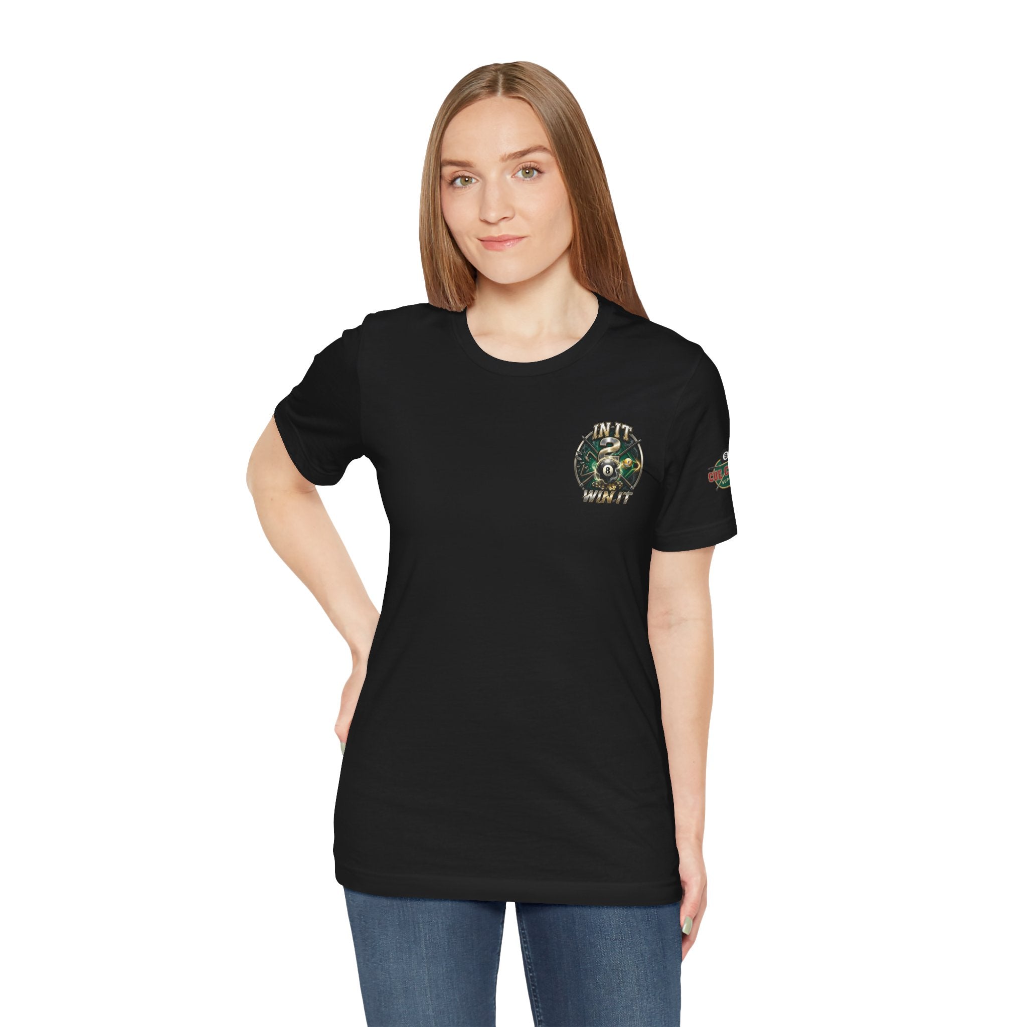 In It 2 Win It Pool Player T-Shirt | Lucky 8 Ball & 9 Ball Billiards Graphic Tee | Cue Crew Supply