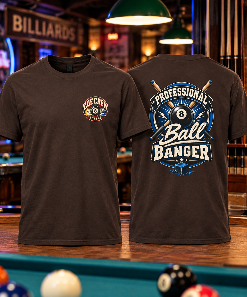 Professional Ball Banger Pool Player T-Shirt | Classic Series CCS-CST-020
