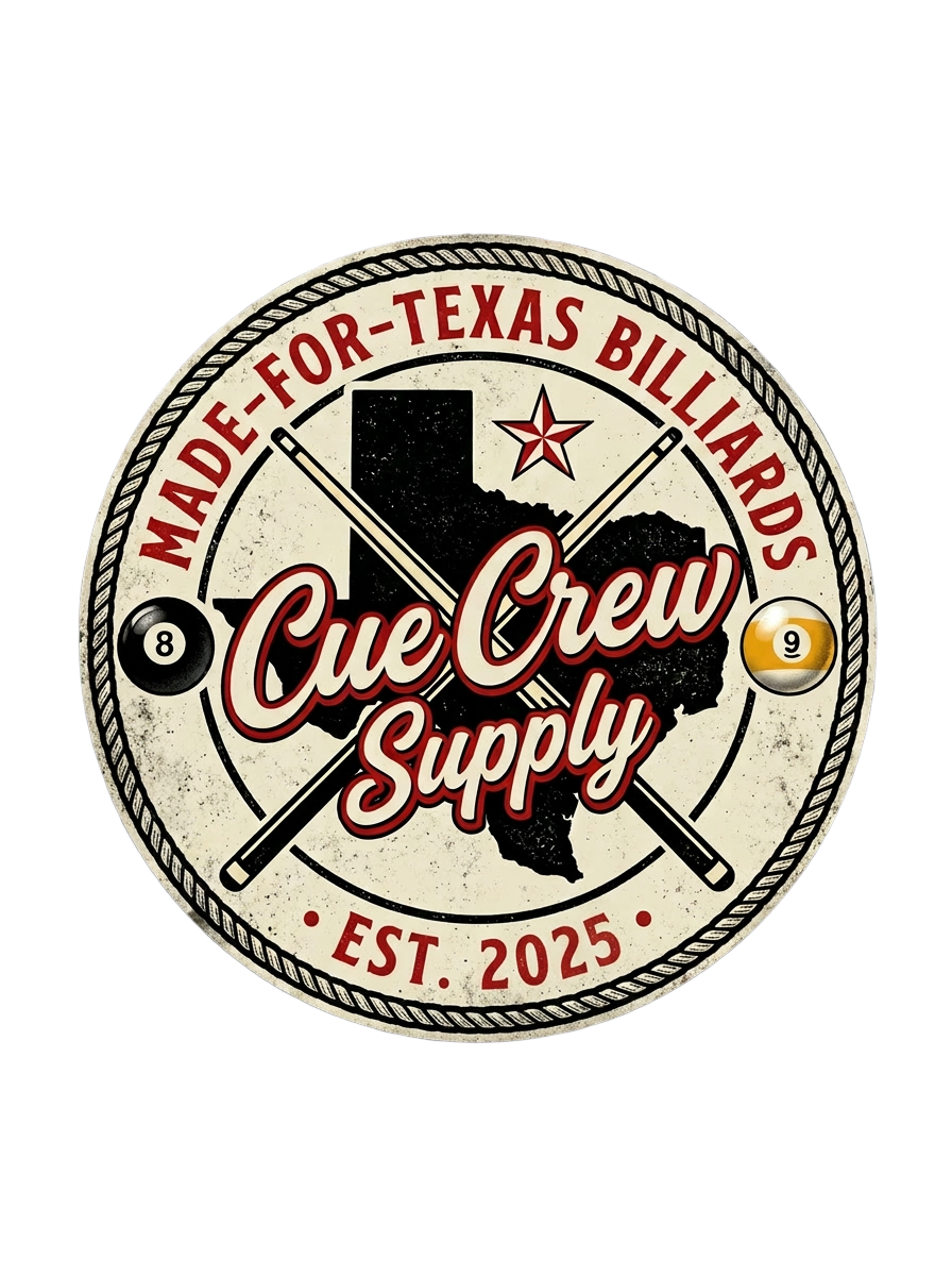 Made for Texas Billiards V2 Pool Player T-Shirt | Vintage Cue Crew Supply Texas Graphic Tee | Front & Back Print