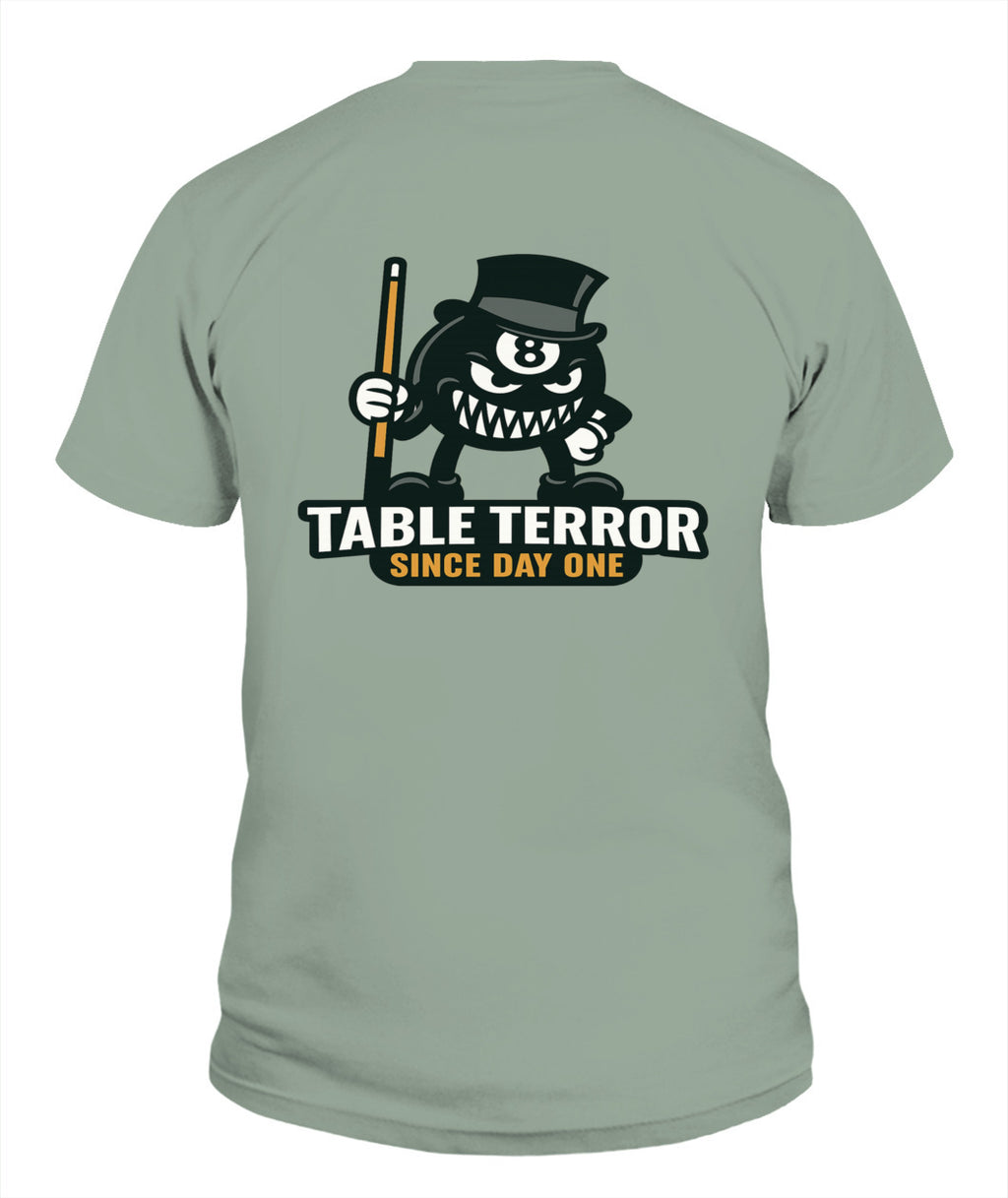 Table Terror Since Day One Short Sleeve Comfort Colors Tshirt
