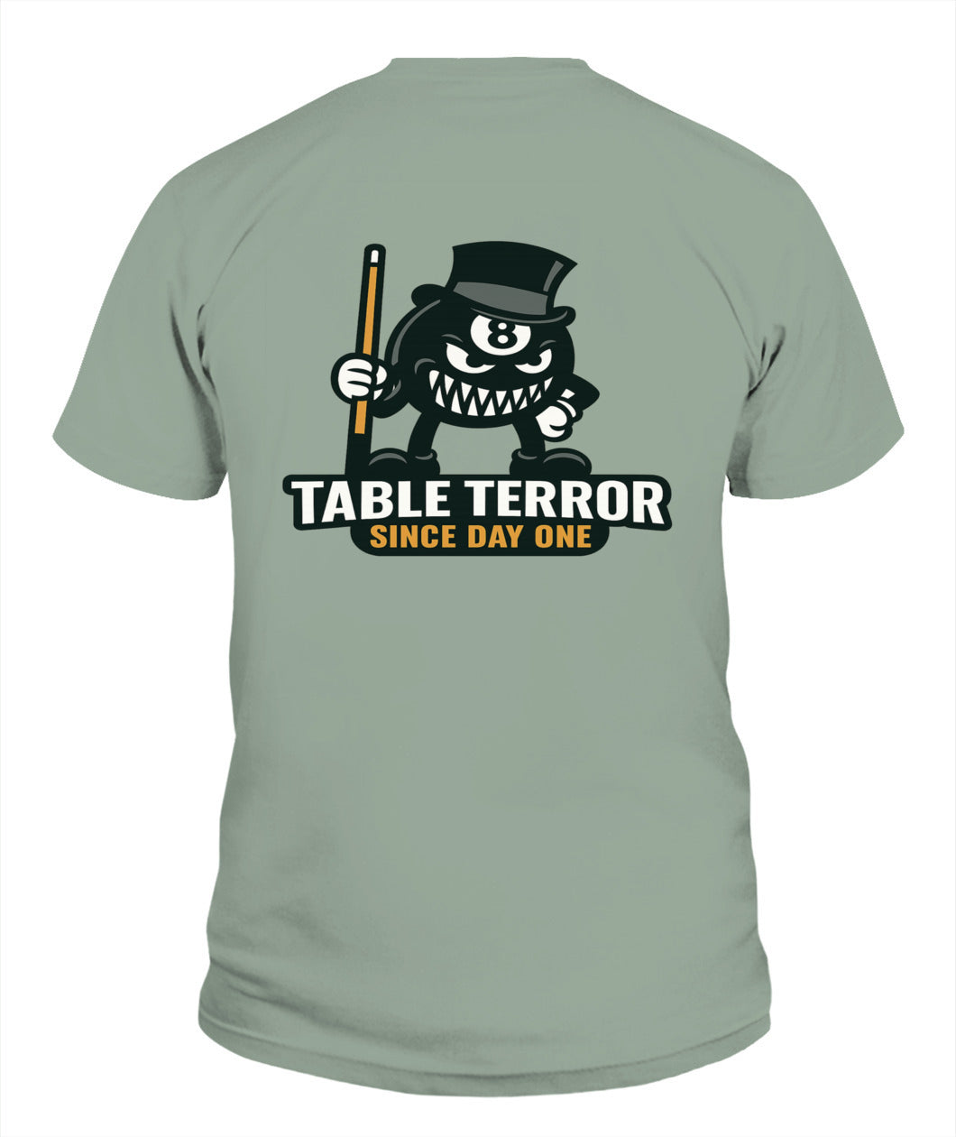 Table Terror Since Day One Short Sleeve Comfort Colors Tshirt