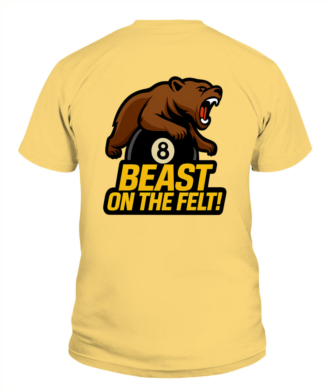 Beast On The Felt Comfort Colors Tshirt
