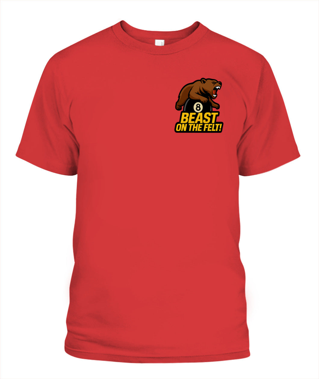 Beast On The Felt Comfort Colors Tshirt