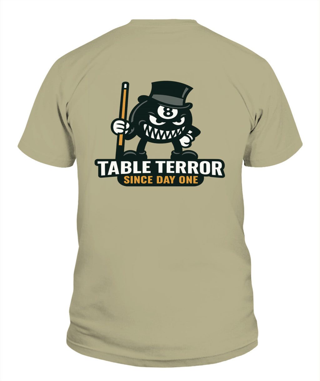 Table Terror Since Day One Short Sleeve Comfort Colors Tshirt