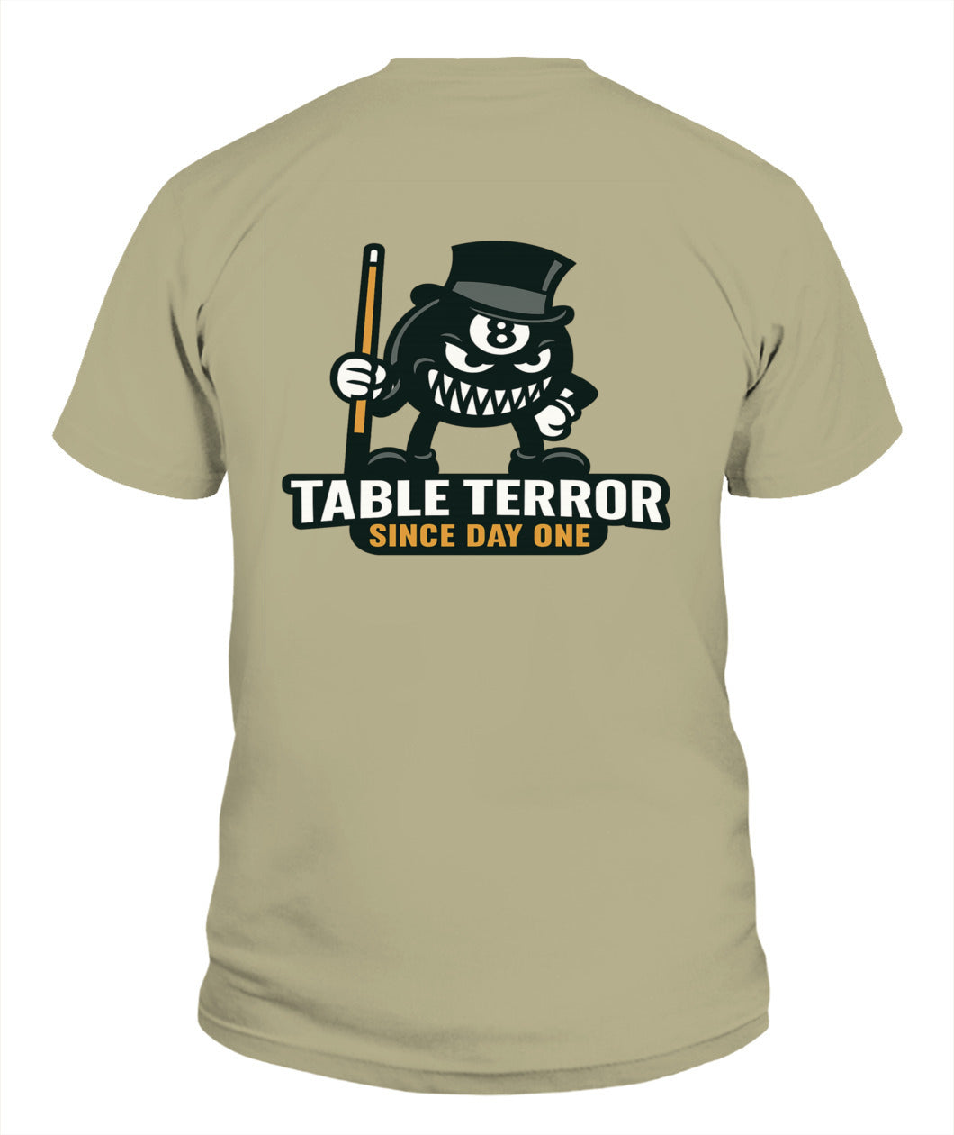 Table Terror Since Day One Short Sleeve Comfort Colors Tshirt