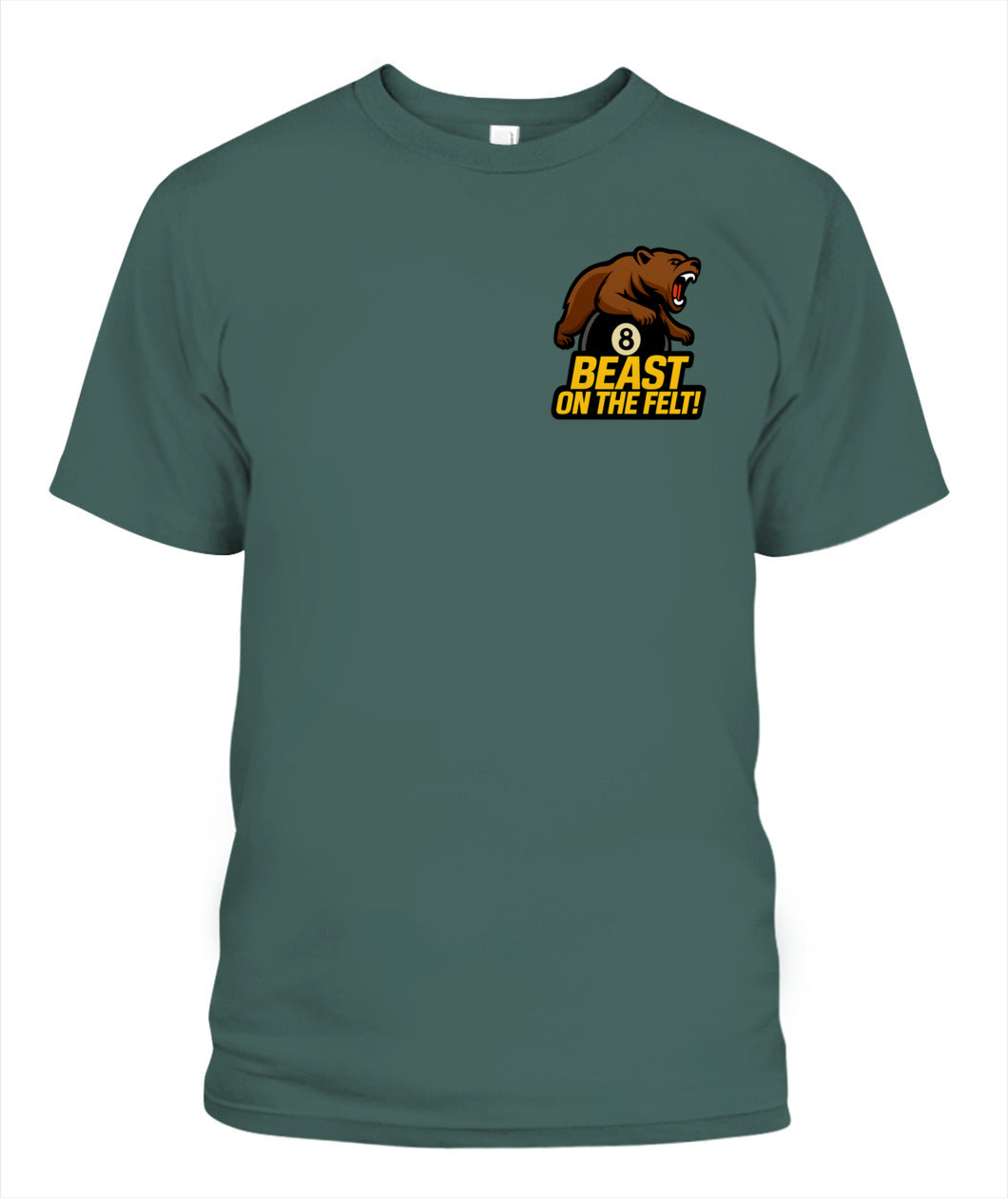 Beast On The Felt Comfort Colors Tshirt