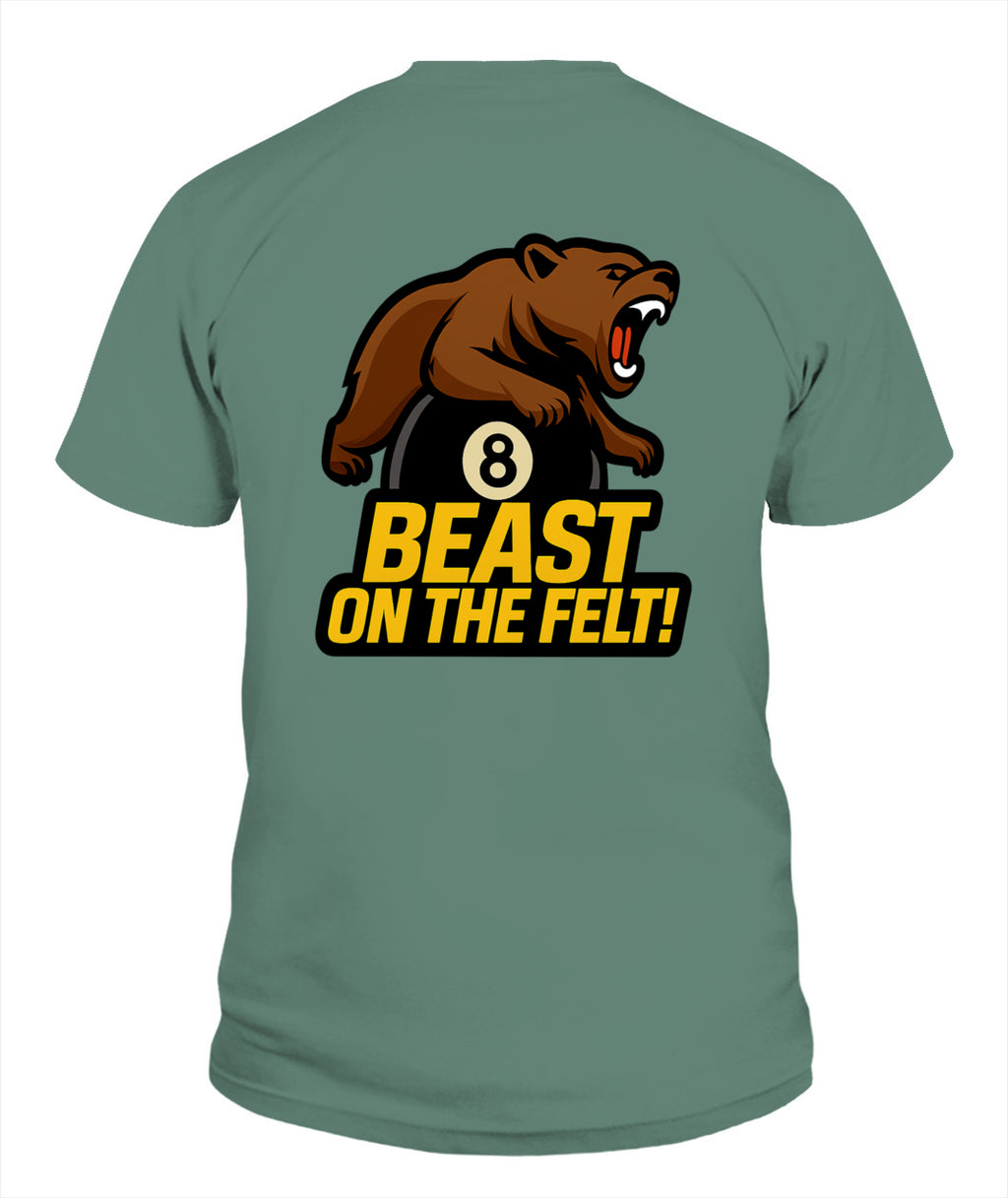 Beast On The Felt Comfort Colors Tshirt