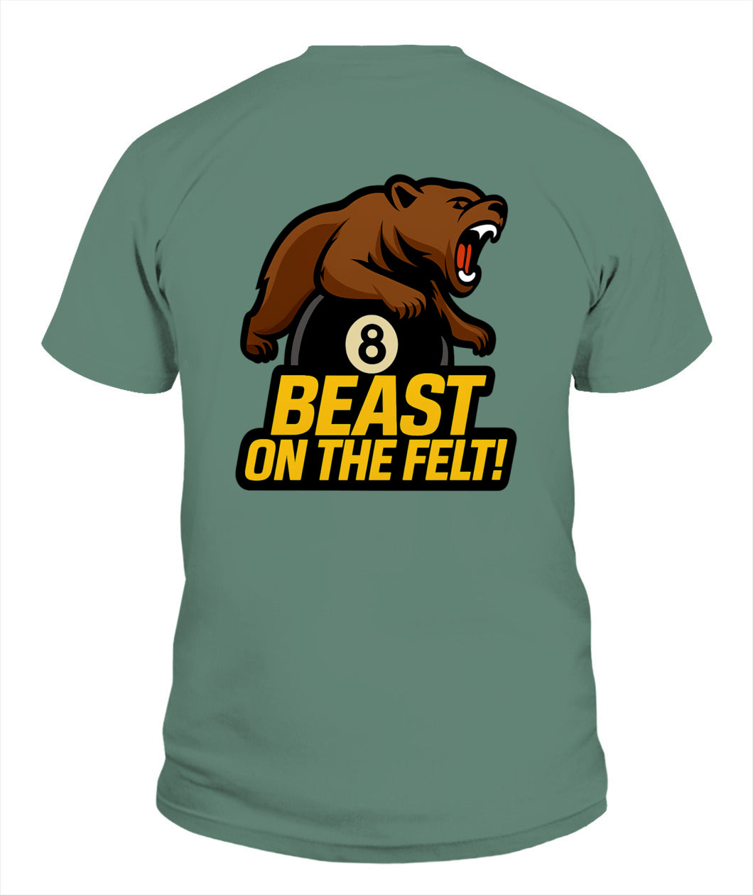Beast On The Felt Comfort Colors Tshirt