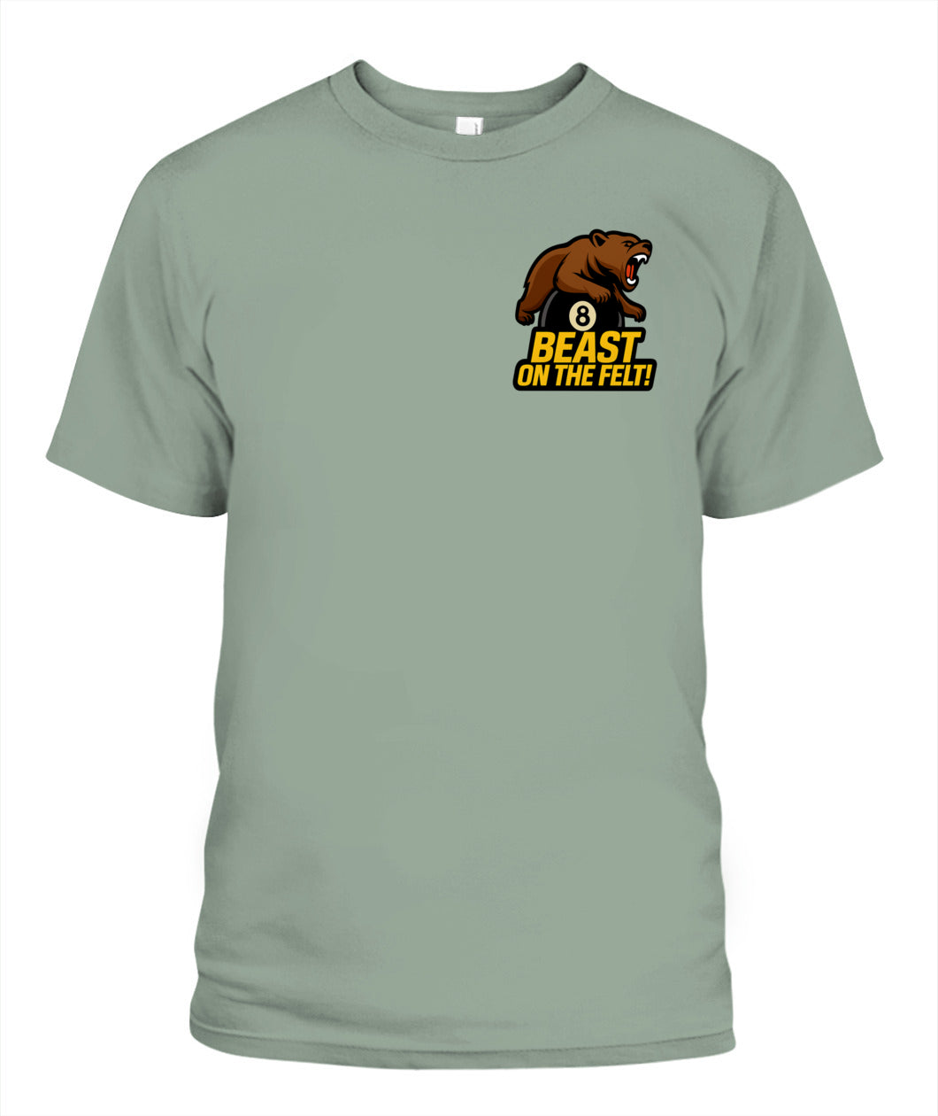 Beast On The Felt Comfort Colors Tshirt