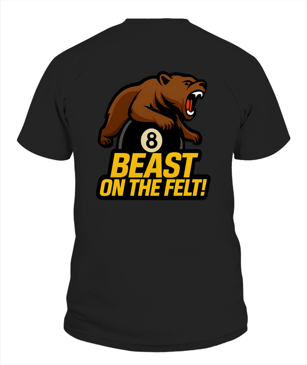 Beast On The Felt Comfort Colors Tshirt